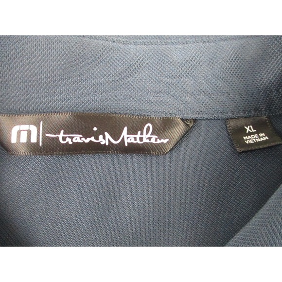 Travis Mathew Polo Shirt Mens‎ XL Blue Western States Golf Active Performance - Picture 3 of 10